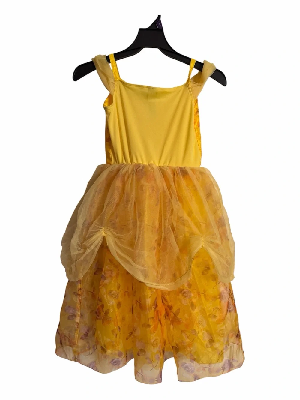 Disney Yellow Belle-Inspired Princess Costume Dress Kids 7/8